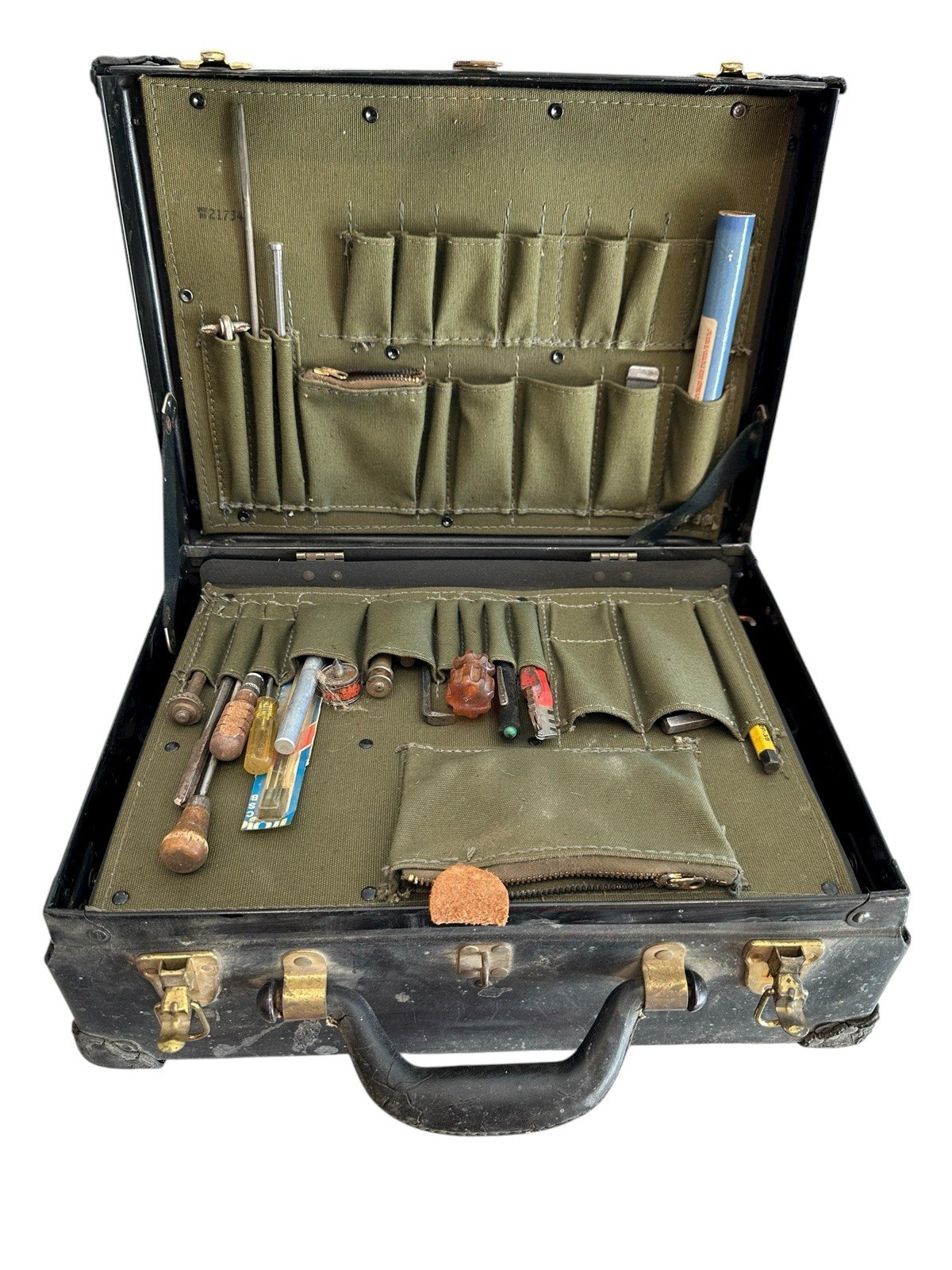 Vintage Bell Systems Central Office Tool Case with Tools