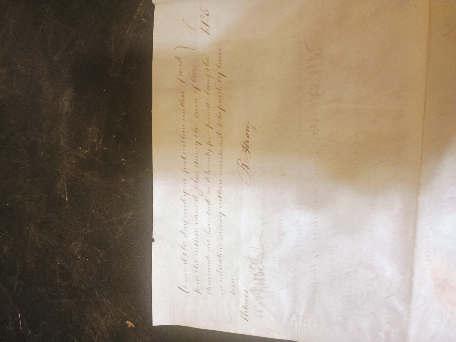 1800s French Document