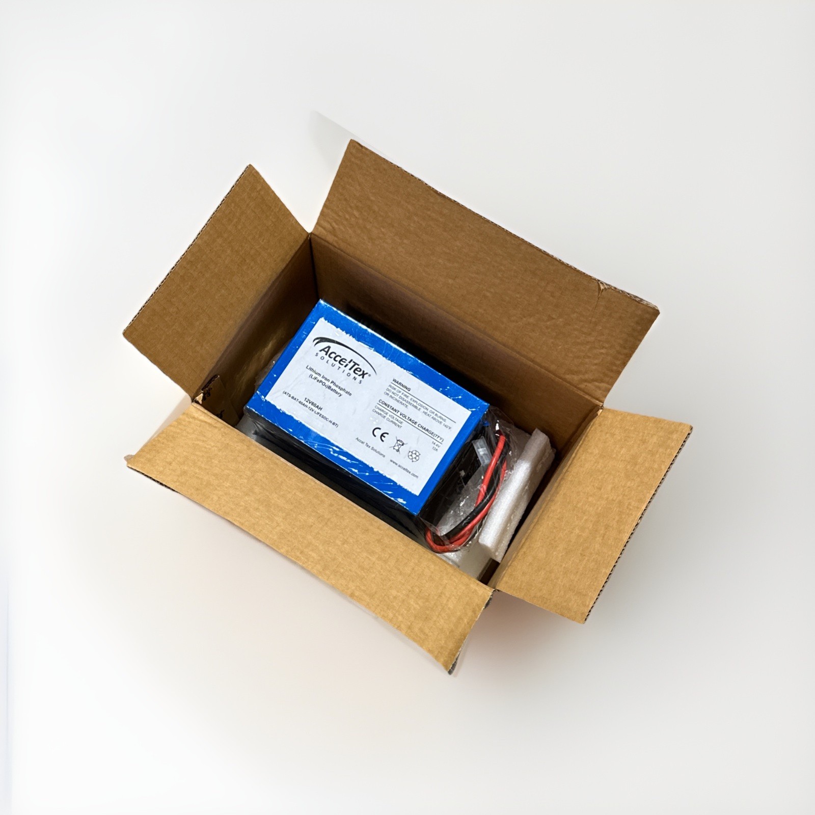 🔴ATS-BAT-60AH-12V-LIFESOC-H-BT 12V 60Ah LiFePO4 Lithium Battery w/ Heater, ‼️