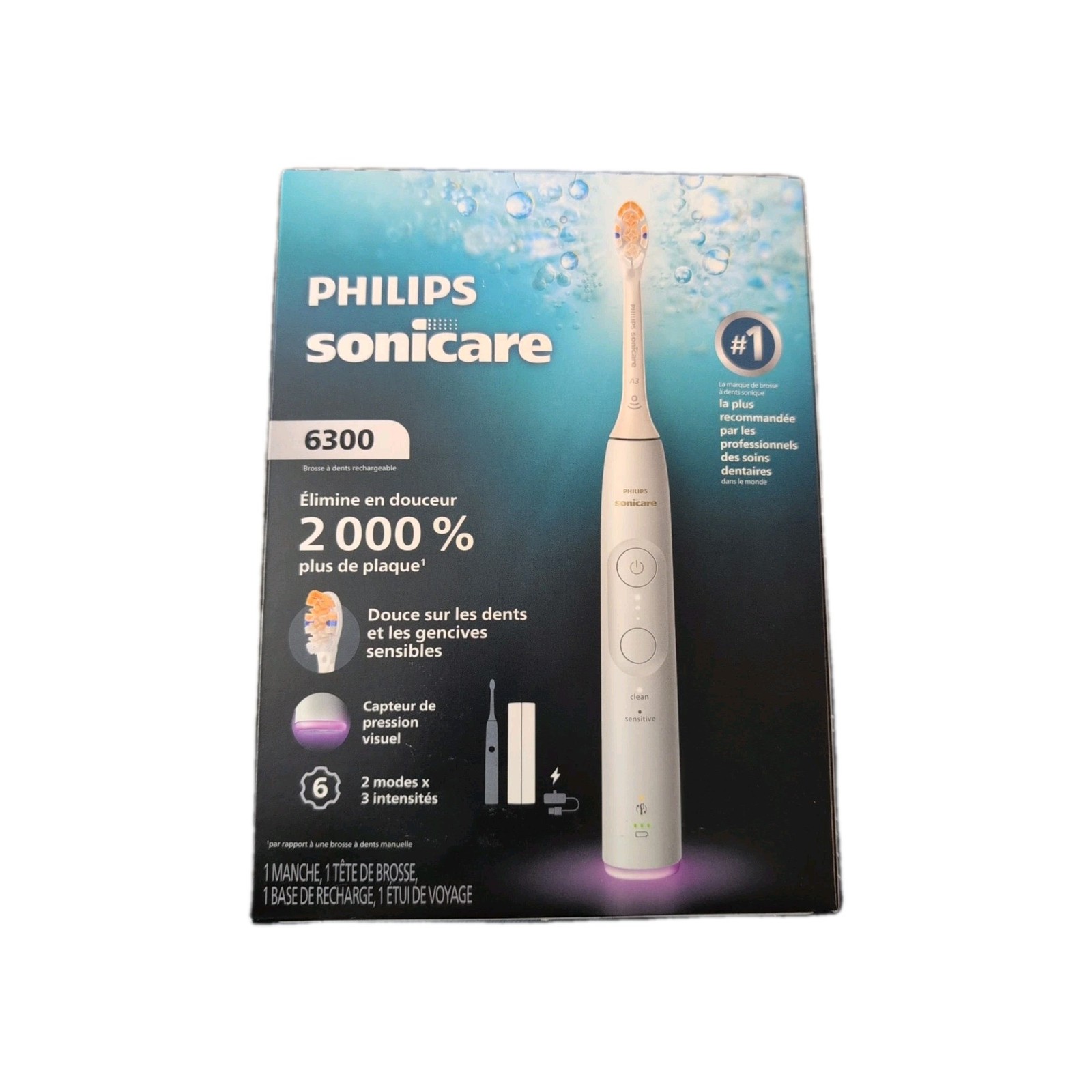 Philips Sonicare 6300 Electric Toothbrush - HX7408/03