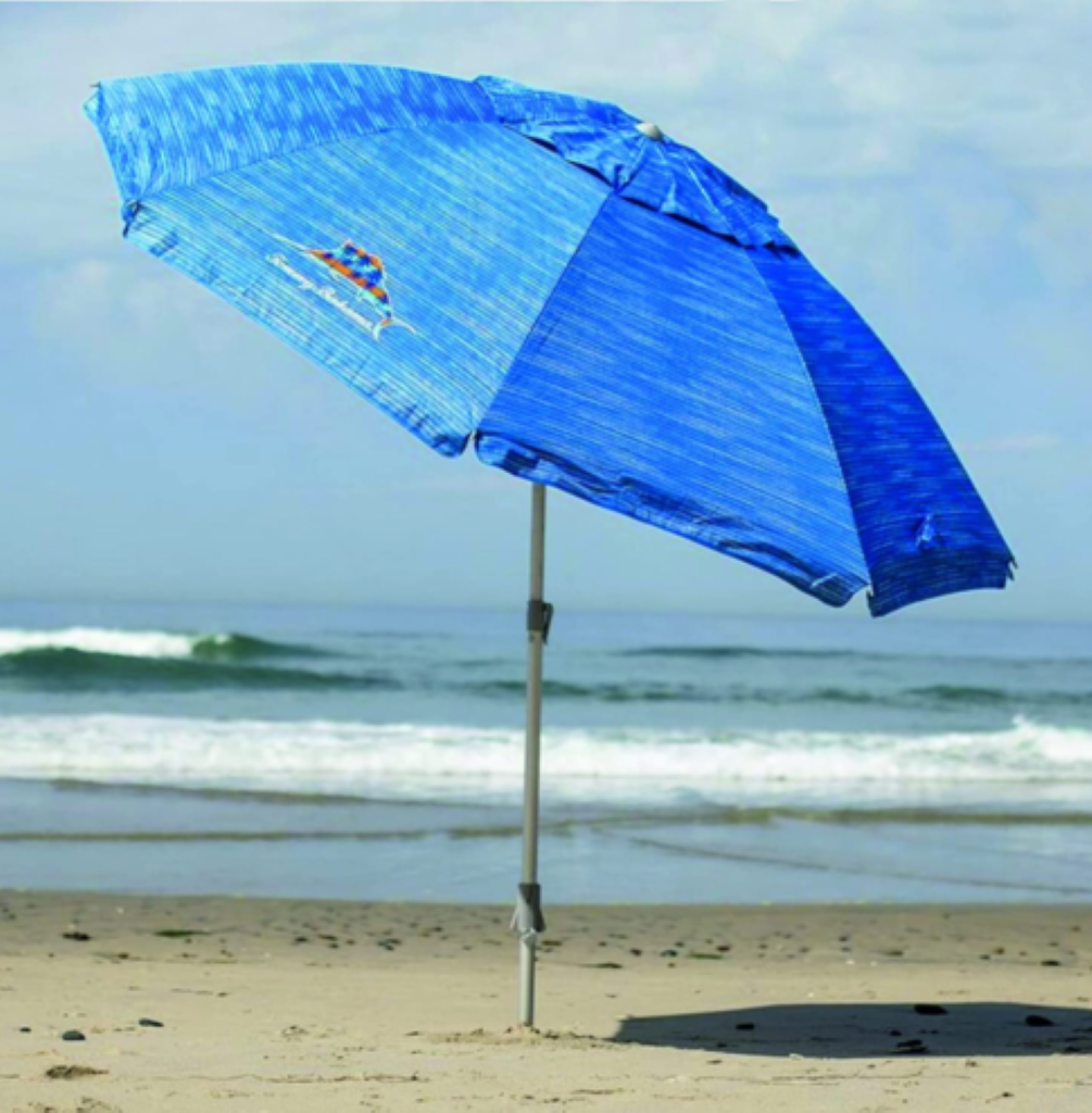 Tommy Bahama 8' Beach Umbrella w/ Tilt BLUE