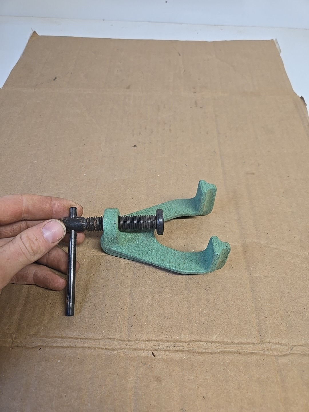 VINTAGE GREEN REDDING DOUBLE "C" CLAMP FOR LUBRISIZER - FREE SHIPPING