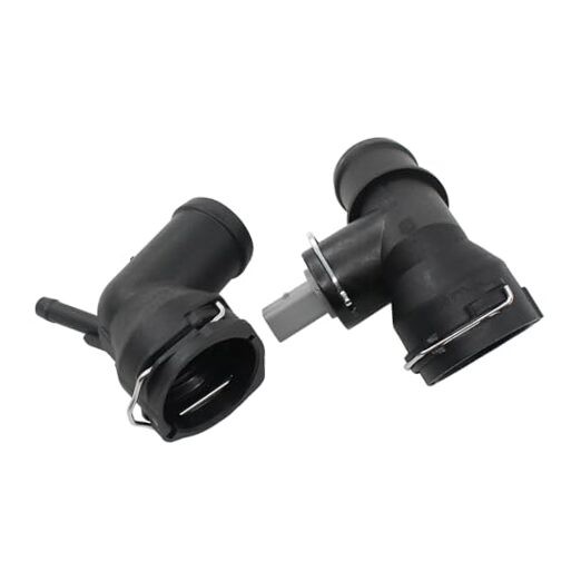 Radiator Coolant Upper and Lower Hose Coupling Adapter Connector for VW