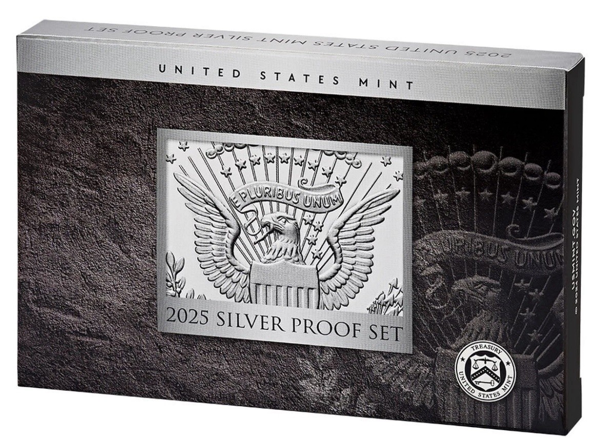 2025 US United States Mint Silver Proof 10 Coin Set 25RH S LAST PENNY + QUARTERS