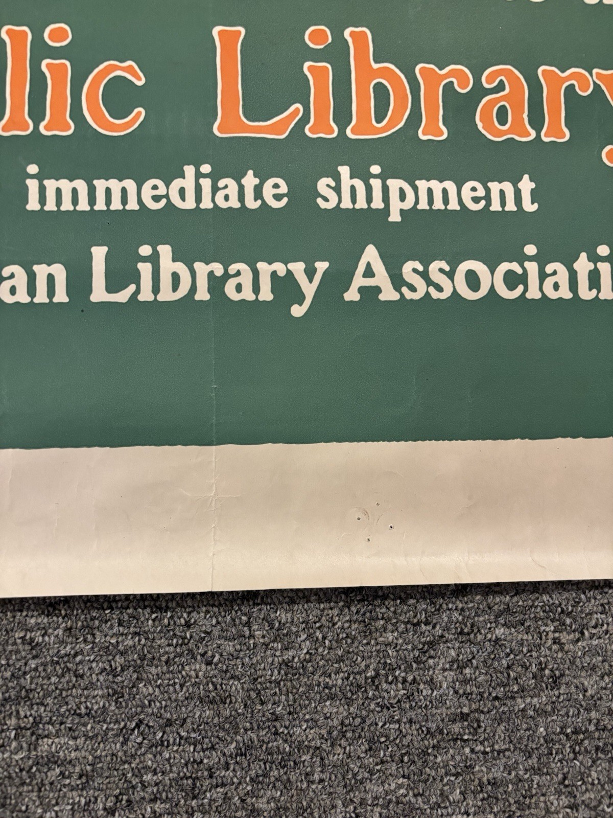 Original WWI Poster Yanks In Germany Want More Books 28x33”