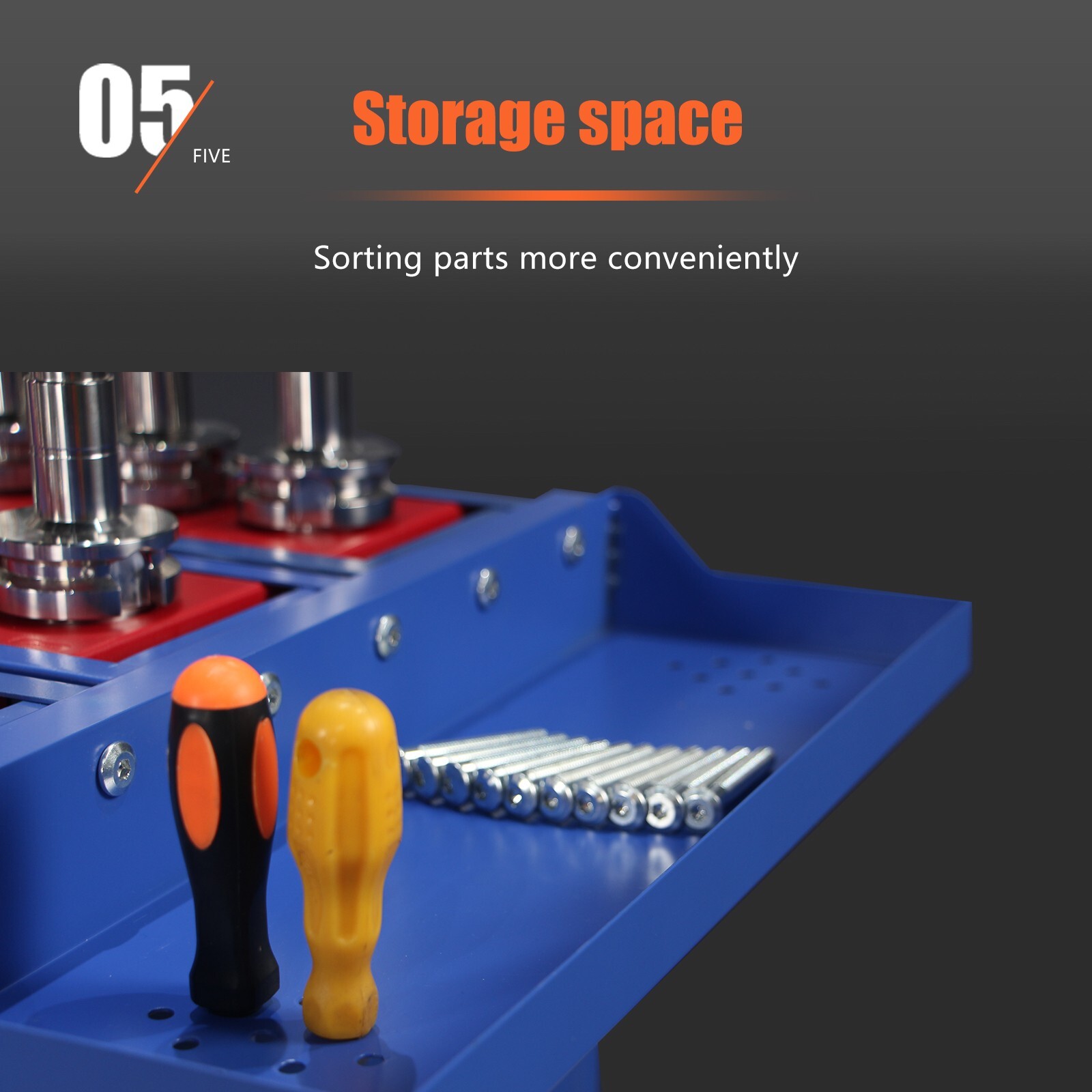 CNC Tool Rack Tool Organizer Tool Cart CNC Machine Tool Holder (CAT50 25 Capacit