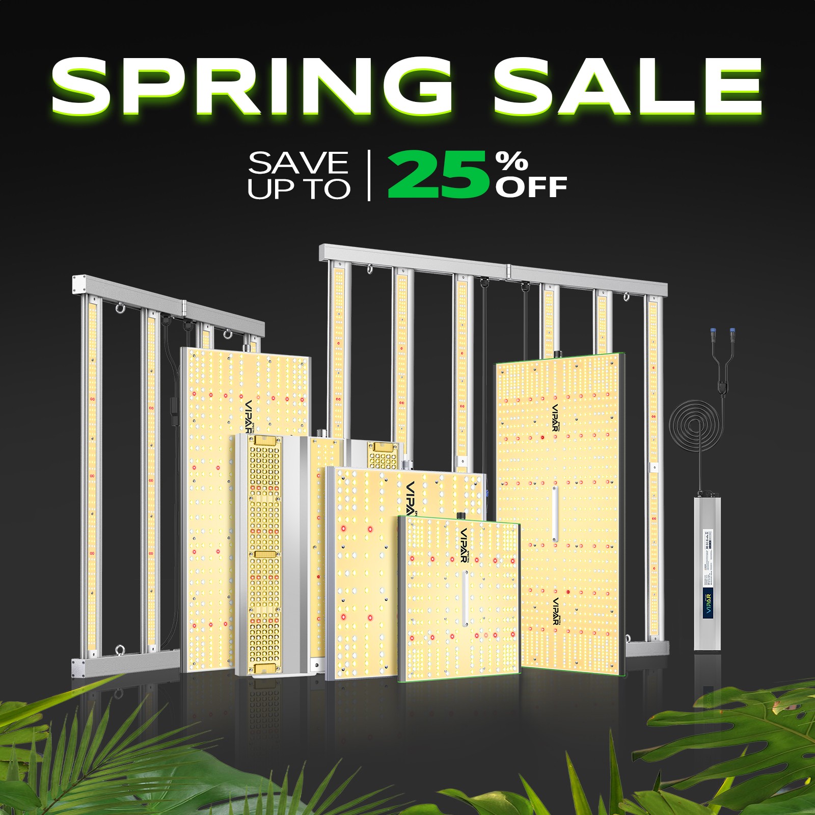 VIPARSPECTRA P1000 P2000 P4000 LED Grow Lights Full Spectrum All Plants Veg IR