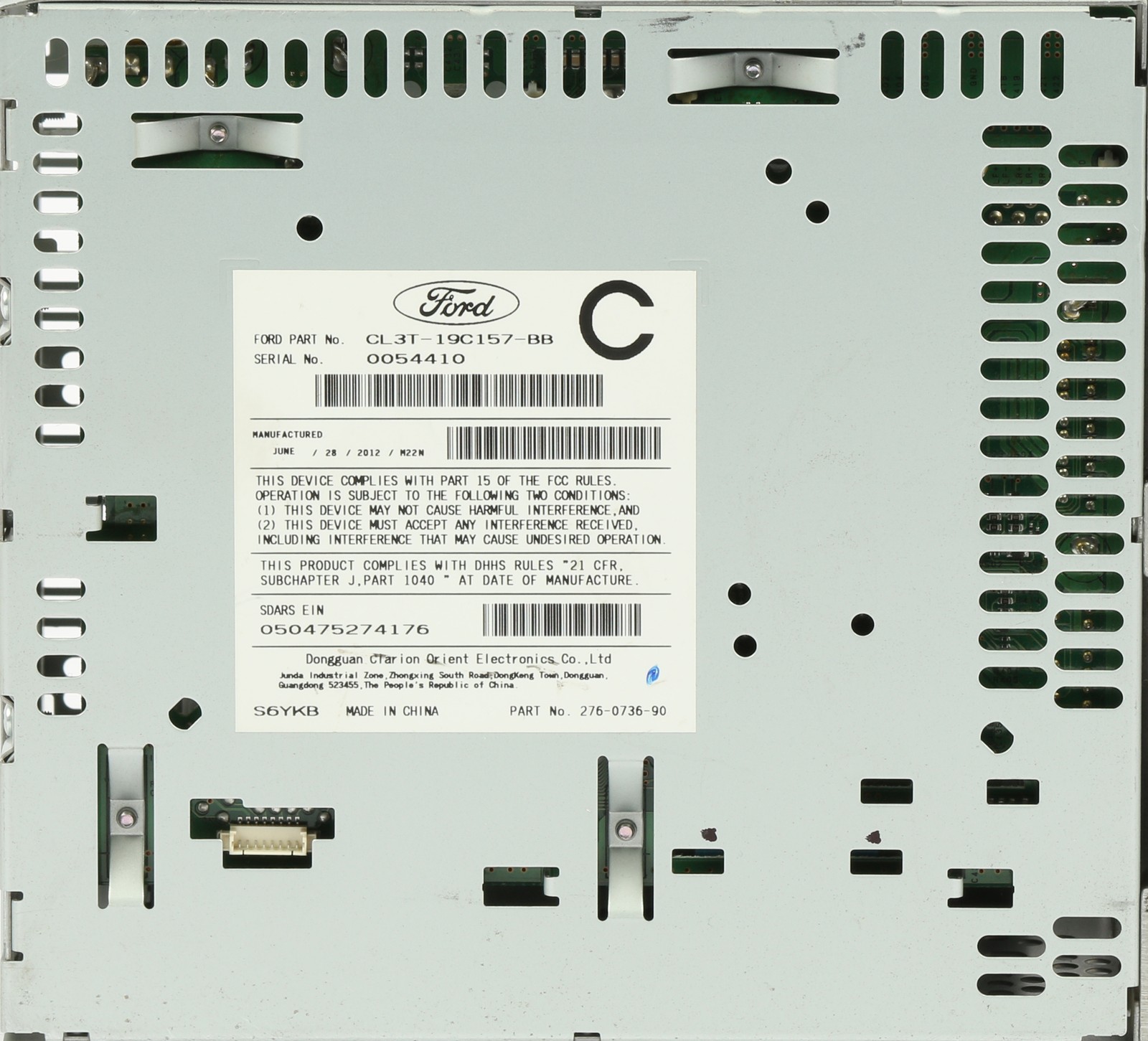 Remanufacture SERVICE 2012-14 Ford F-150 AMFM CD MP3 Player Radio CL3T-19C157-BB