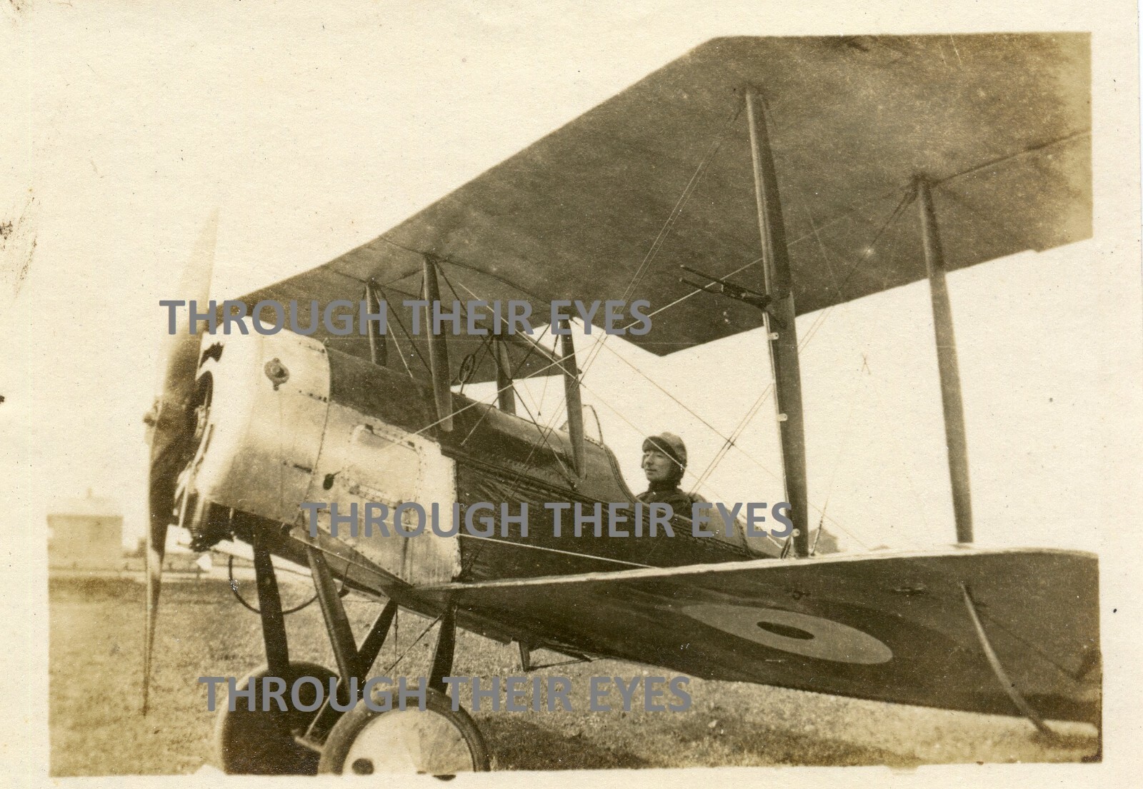 DVD Scans RFC Royal Flying Corps Pilots WW1  photo album Harold Seymour WWI