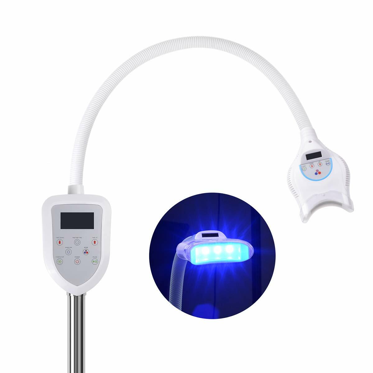 38W MD669 Teeth Whitening Machine Dental Bleaching Lamp 28W Blue 10W Red Light