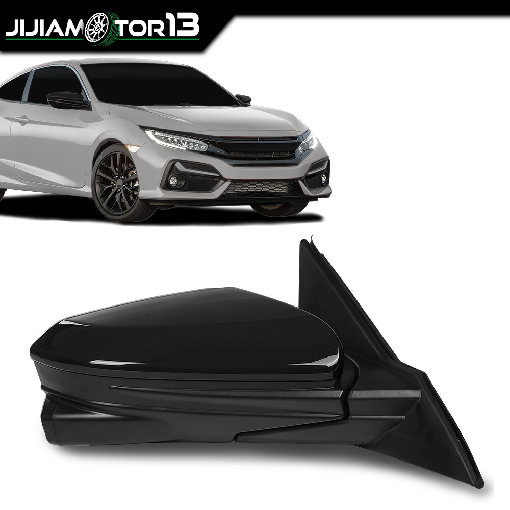 Fit For 16-20 Honda Civic Sedan Passenger Side Mirror Power Heated View Camera