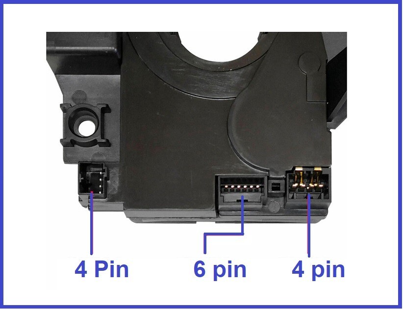 OEM MOPAR CLOCK SPRING with ANGLE SENSOR Steering Wheel -For Jeep Wrangler 07-18