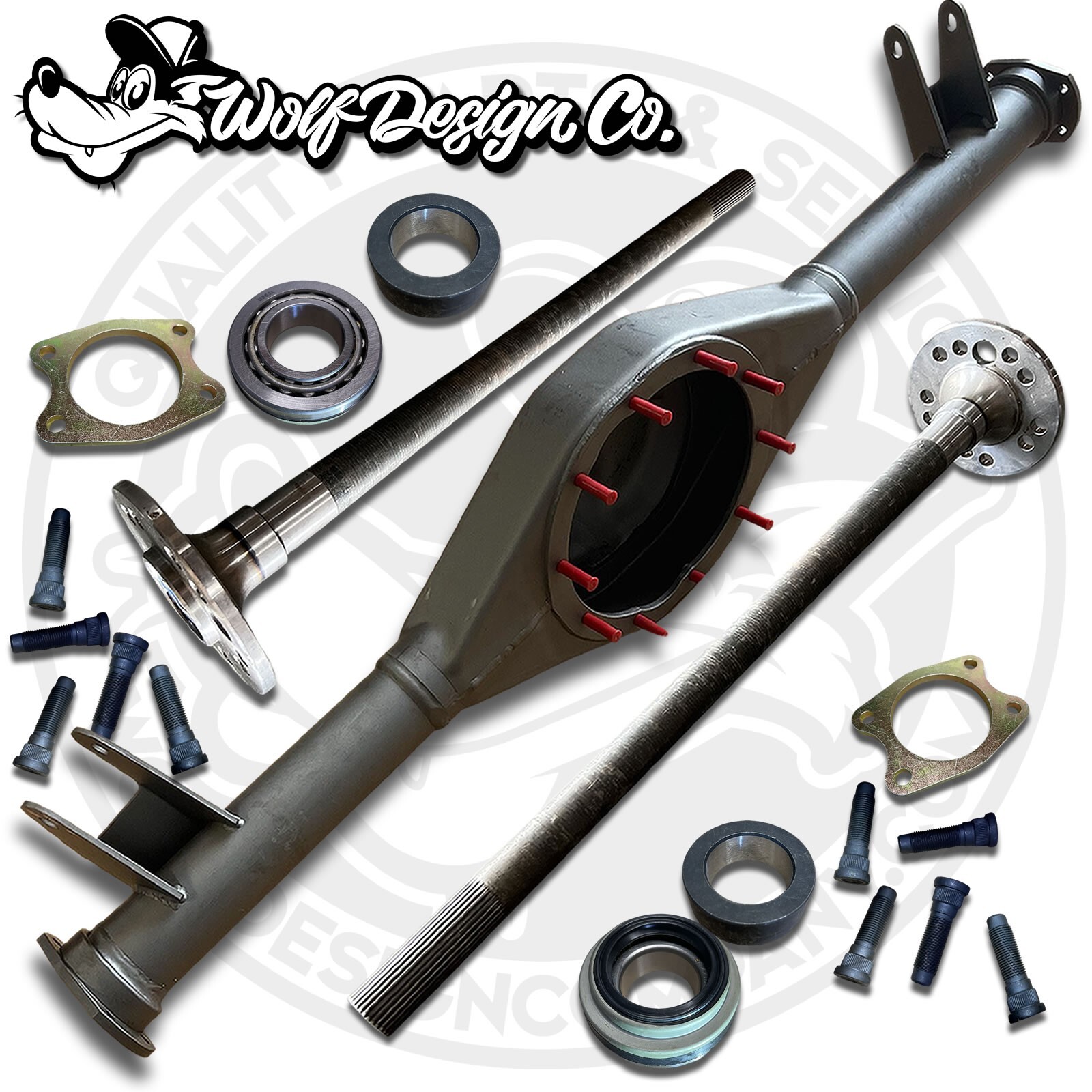 1959-1964 Impala Bel Air Shortened Narrowed Rear End & 31 Spline Axles Ford 9"