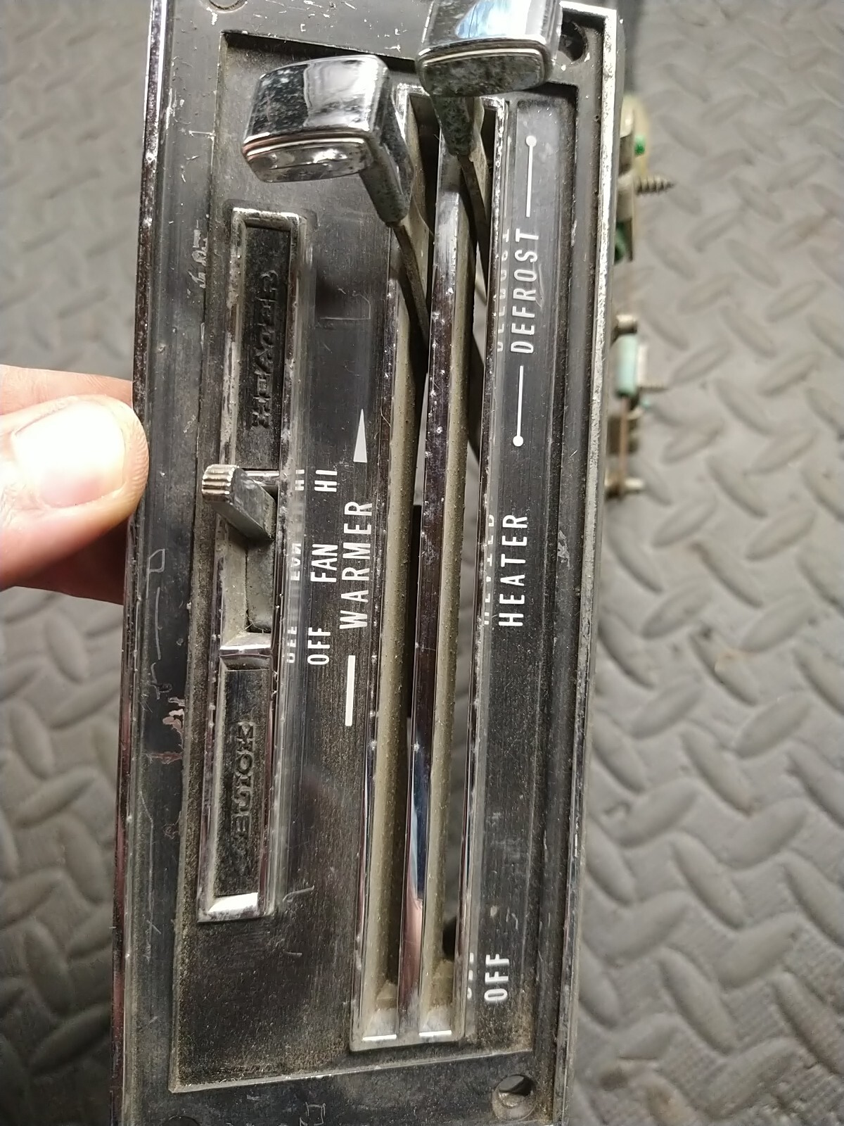 1967 Buick LeSabre Wildcat Electra Heater Controls 66 67