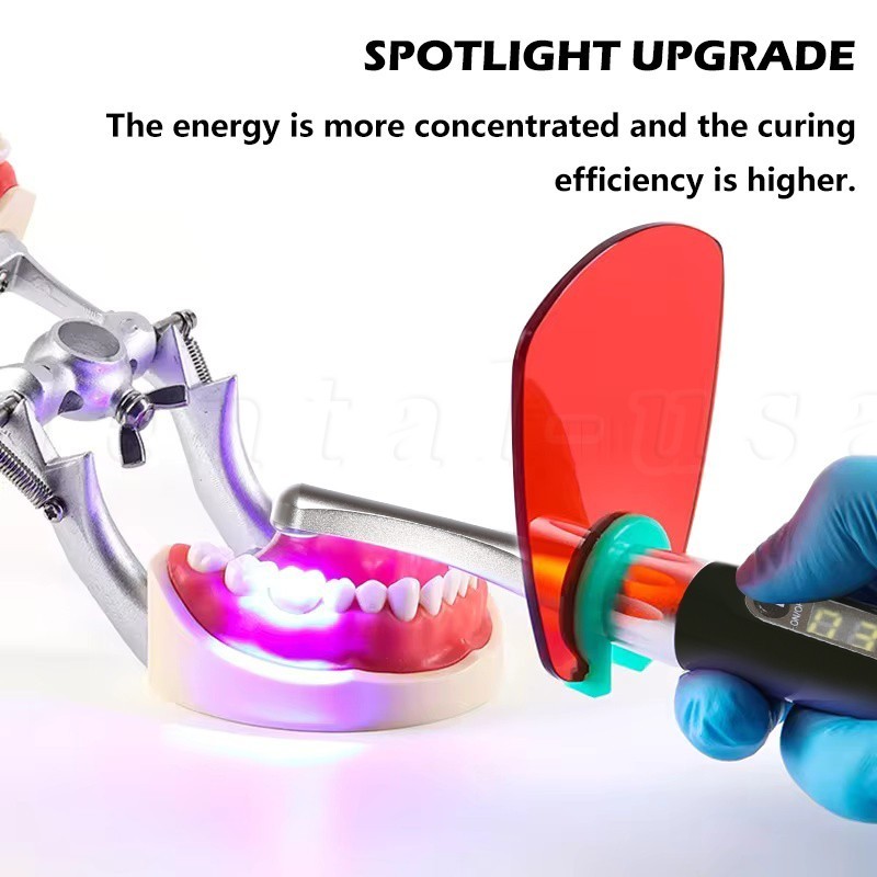Woodpecker Style iLED Dental Curing Light Lamp 1 Sec Resin Cure 2500mw/c㎡ FDA