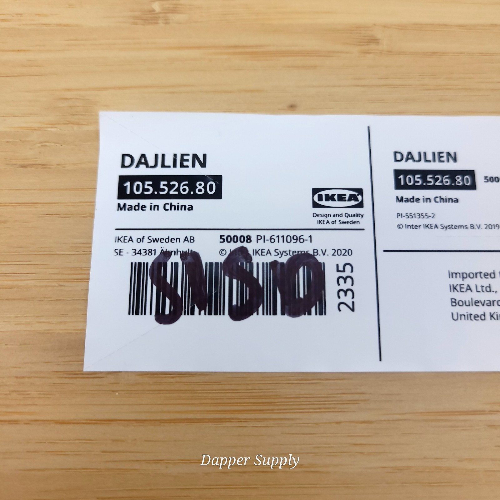 Ikea Dajlien Step Up Stool / Laptop Stand Bamboo New