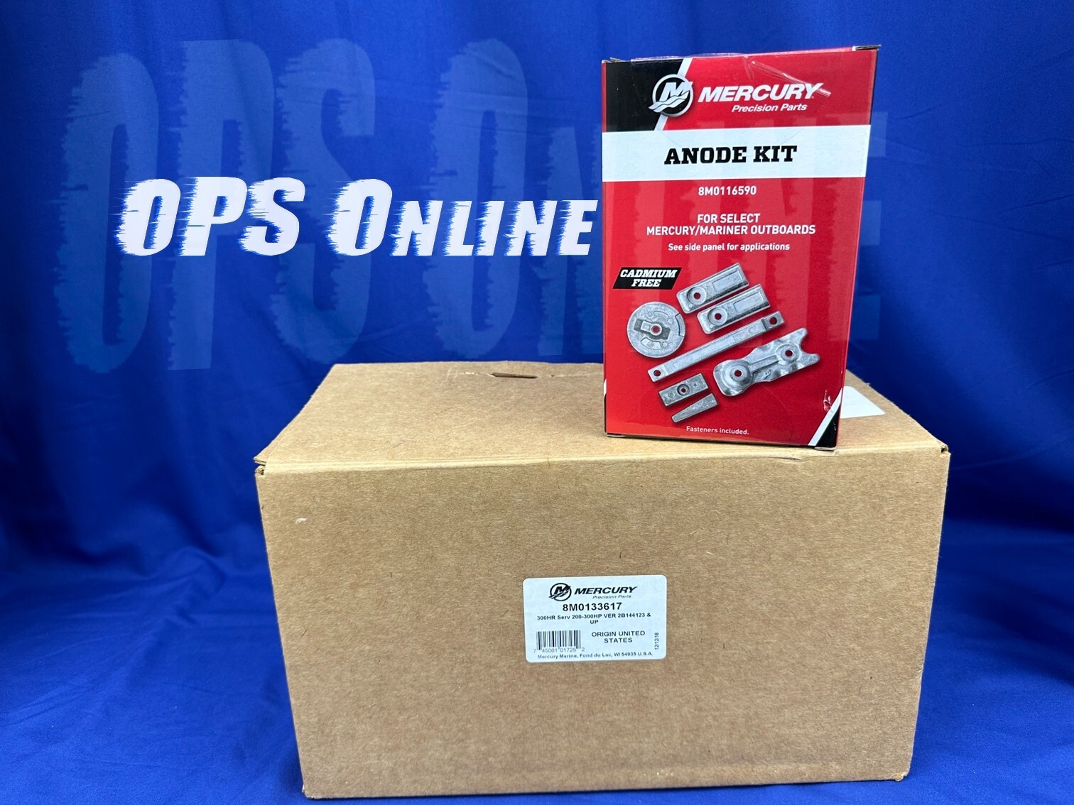 Mercury (OEM) 350 Verado L6 - 300 Hr Maintenance Kit - 2015 & Newer *CUSTOM KIT*