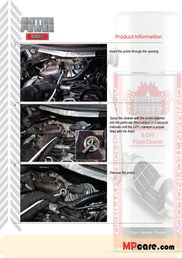 2 x cans Diesel Particulate Filter ( DPF ) Cleaner With Hose Foam cleaner