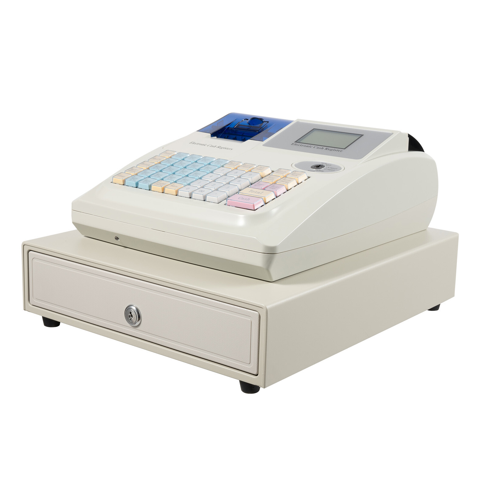 NEW Electronic Cash Register 48 Keys Cash Management System with Thermal Printer