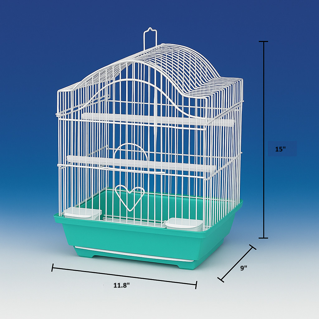 10 x Small Bird Cages Parakeet  Wholesale packing  flea market  feed store