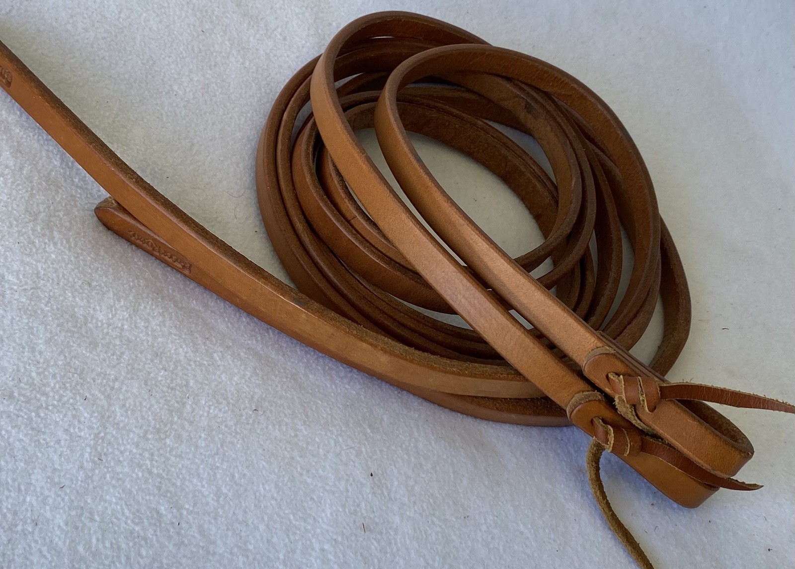 New BILLYY ROYAL Top QUALITY 8'2" x5/8" Harness Leather Split REINS~SHOW~TRAIN