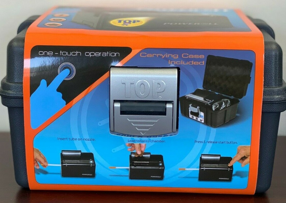 PoweRoll by TOP-O-Matic King Size Electric Cigarette Machine