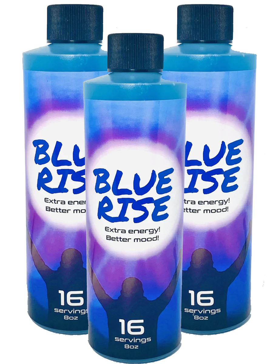 Blue Rise Energy Similar to RedDawn Energy 8oz bottle 3 Bottles