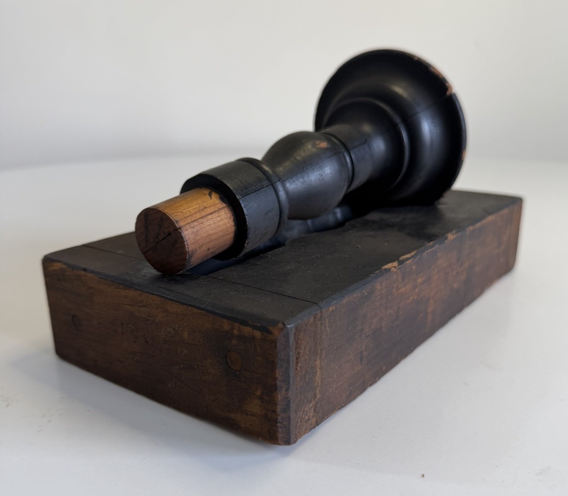 Antique Architectural Salvage Wood Industrial Foundry Pattern 1575 Steampunk