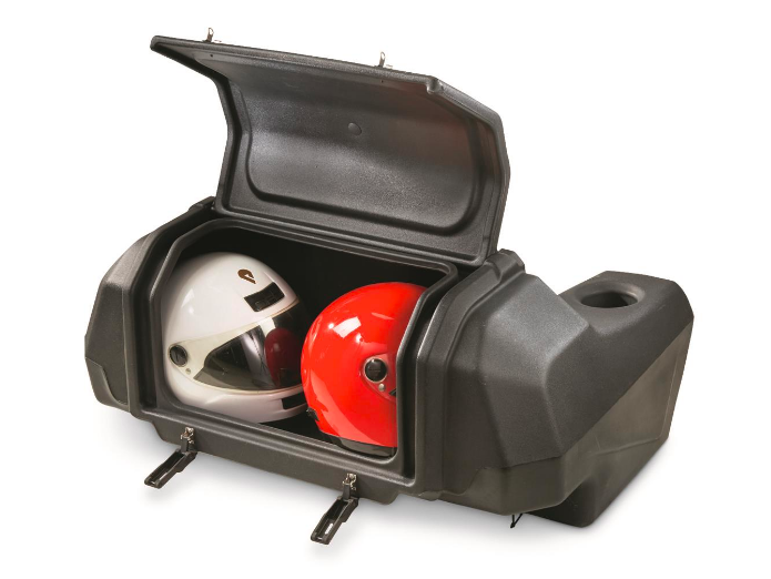 ATV Seat Backrest Storage 4 Wheeler Locking Padded Waterproof Rear Hatch Chair