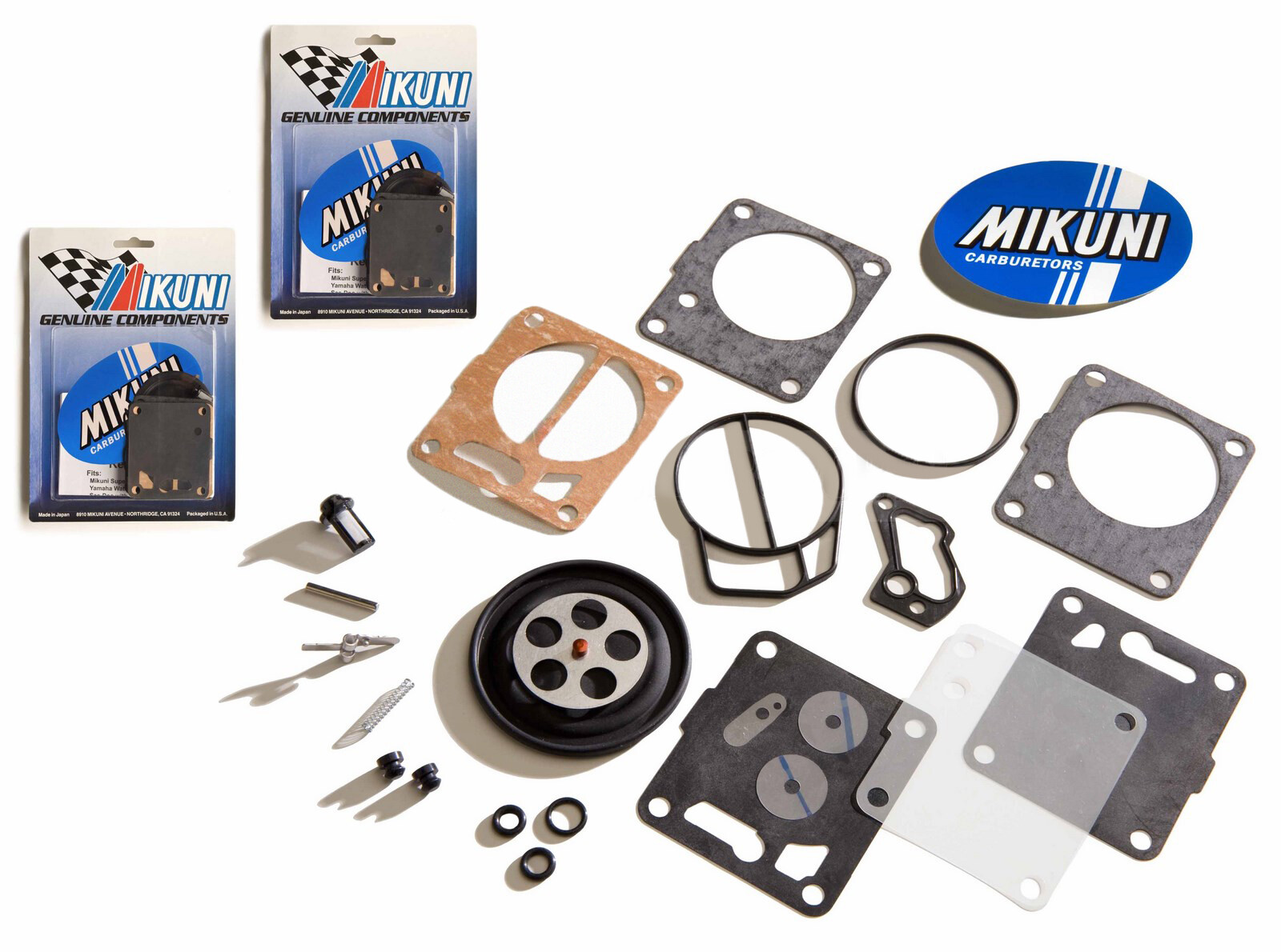 Genuine Mikuni Dual Carb Carburetor Rebuild Kit Sea Doo SPX GSX GTX XP 787 800