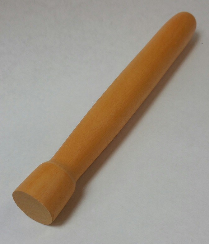 Jumbo 10" LARGE WOOD COCKTAIL MUDDLER for Bar Drink Mixing in a glass or tin