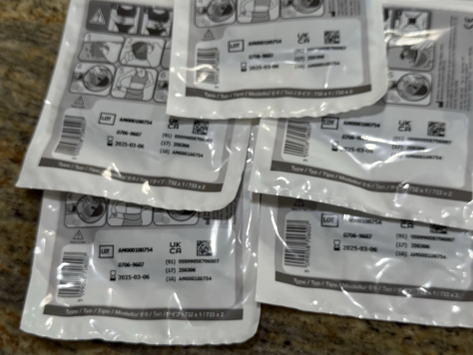 NEW 10 LOT Packs SLENDERTONE ABS UNISEX REPLACEMENT TONING GEL PADS NEW EXP2025