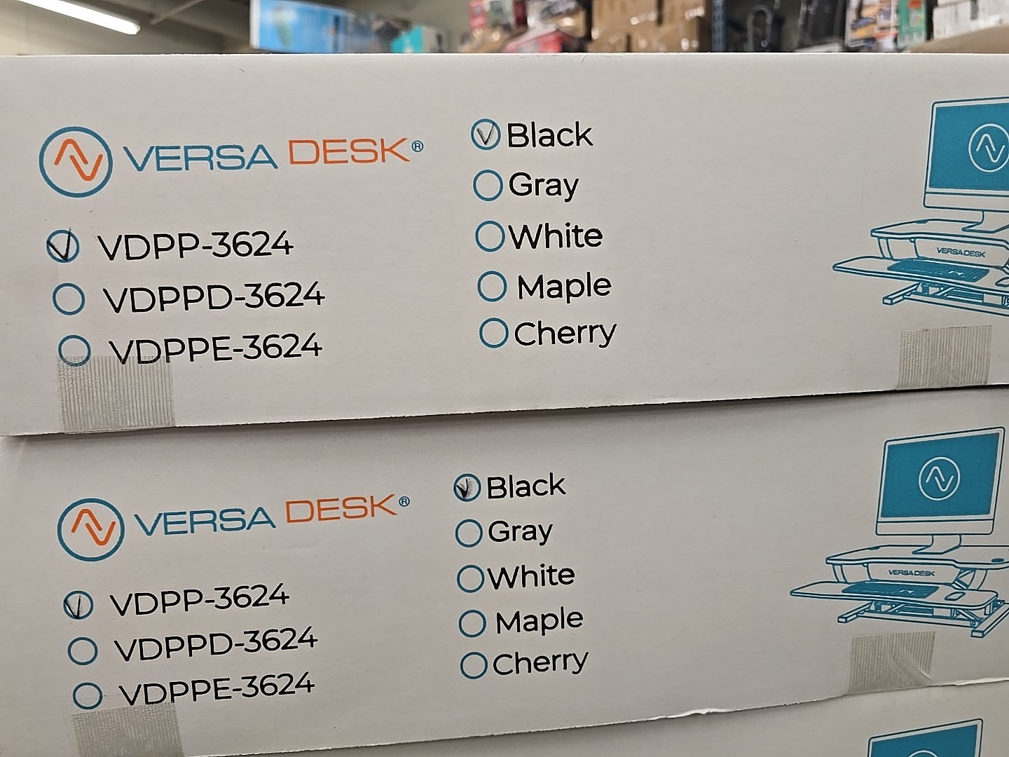 VERSADESK® PowerPro™ 36” x 24” Standing Desk Converter