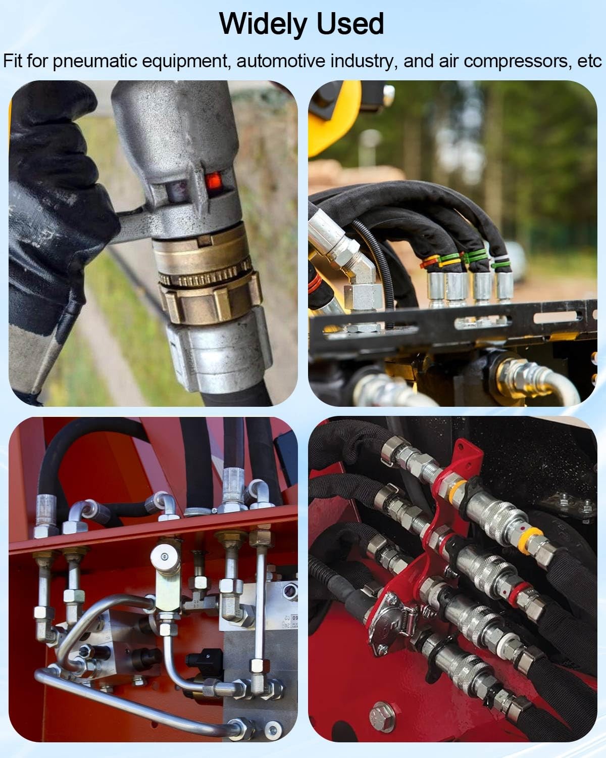 AUGREX 0.75" Female NPT Iron Air Hose Fitting