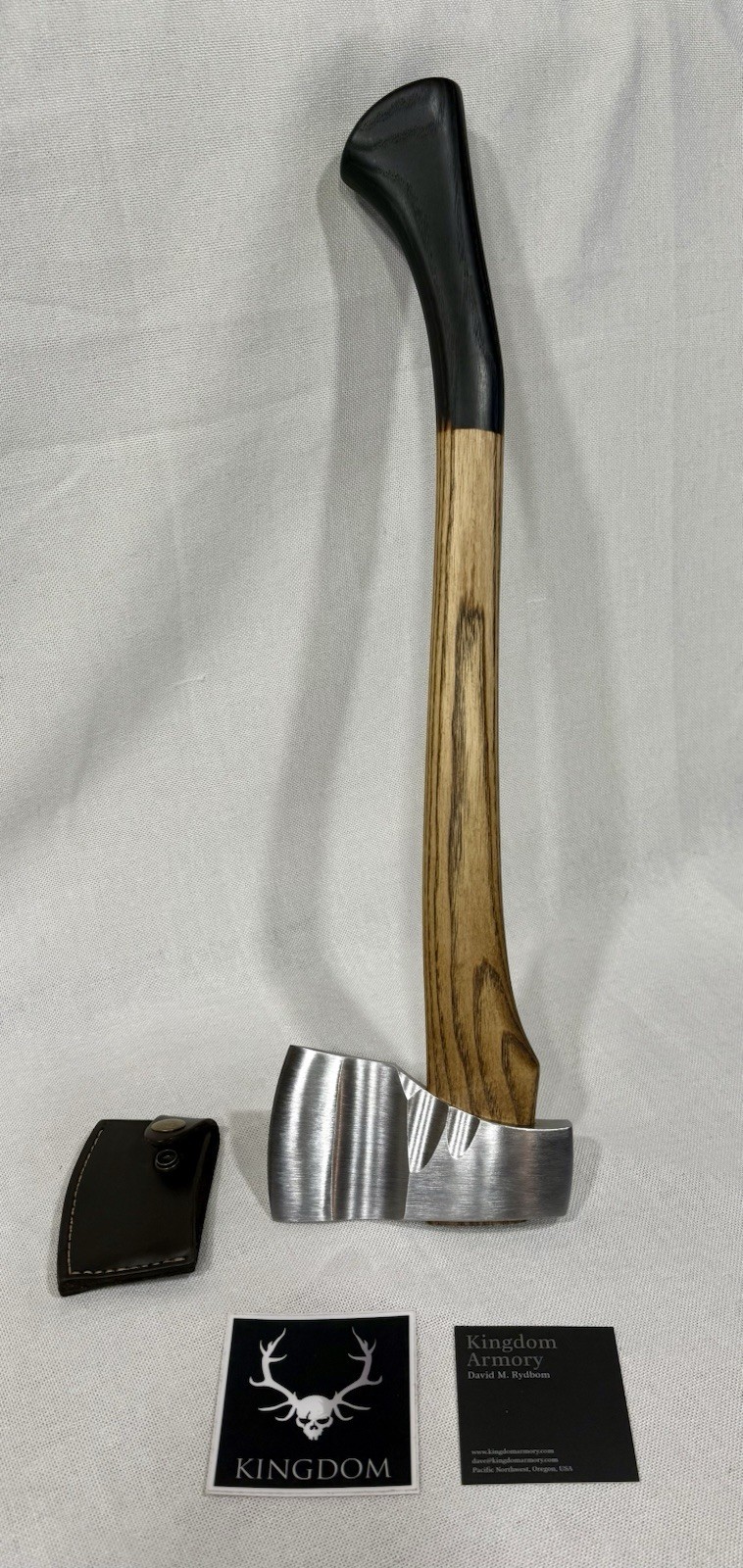 KINGDOM ARMORY, RYDBOM HERITAGE COLLECTION WOODSMAN HATCHET