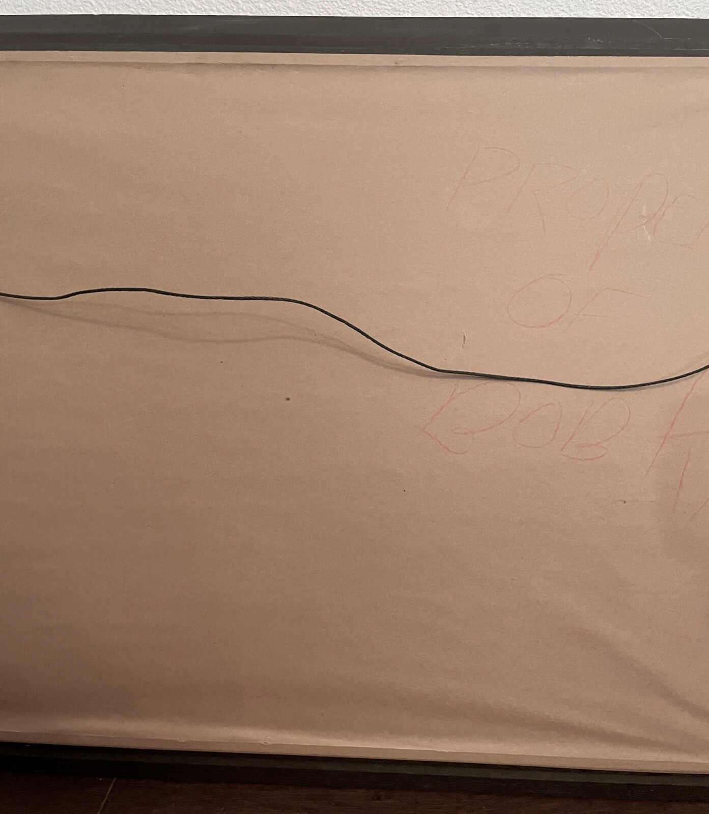 LARGE VINTAGE COMMERCIAL SANTA FE TRAINS SHIPPING OFFICE FOGG PRINT 23'" BY 35"