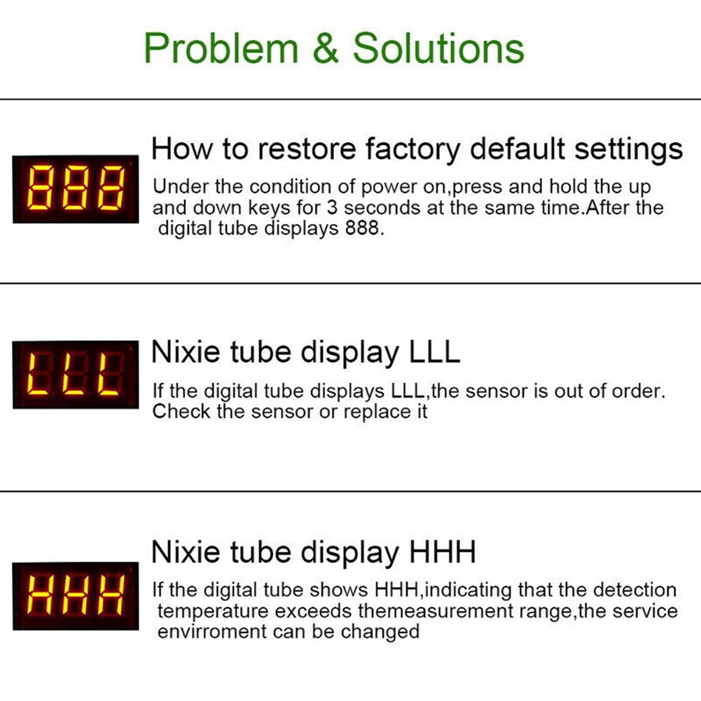 110V Incubator Digital Temperature Controller-Thermostat Switch Probe Tester New
