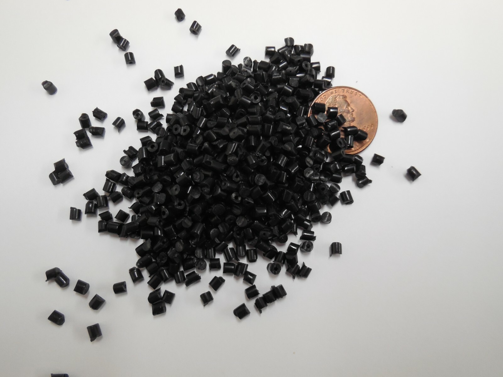 PP Plastic Pellets Polypropylene Resin Material Injection Molding Black 10 Lbs