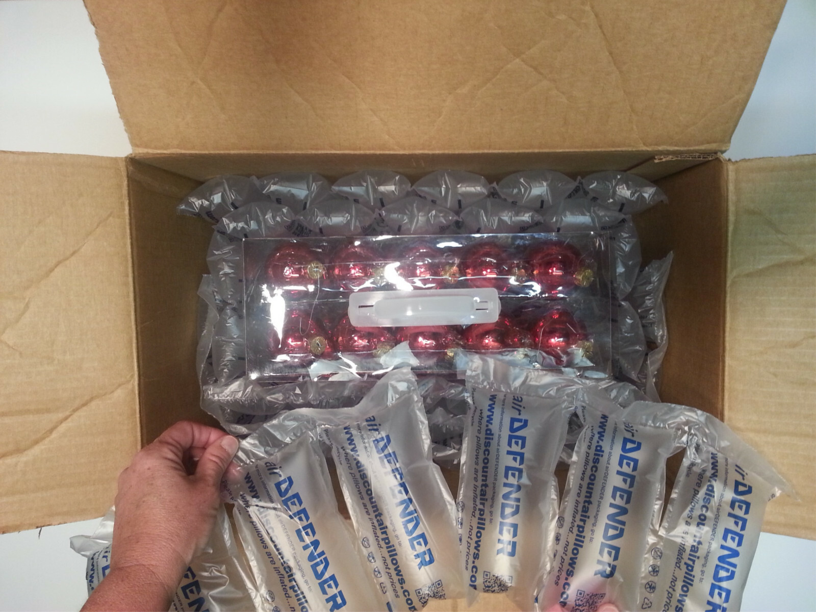 4x8 air pillows 65 COUNT void fill packaging shipping packing peanuts cushion