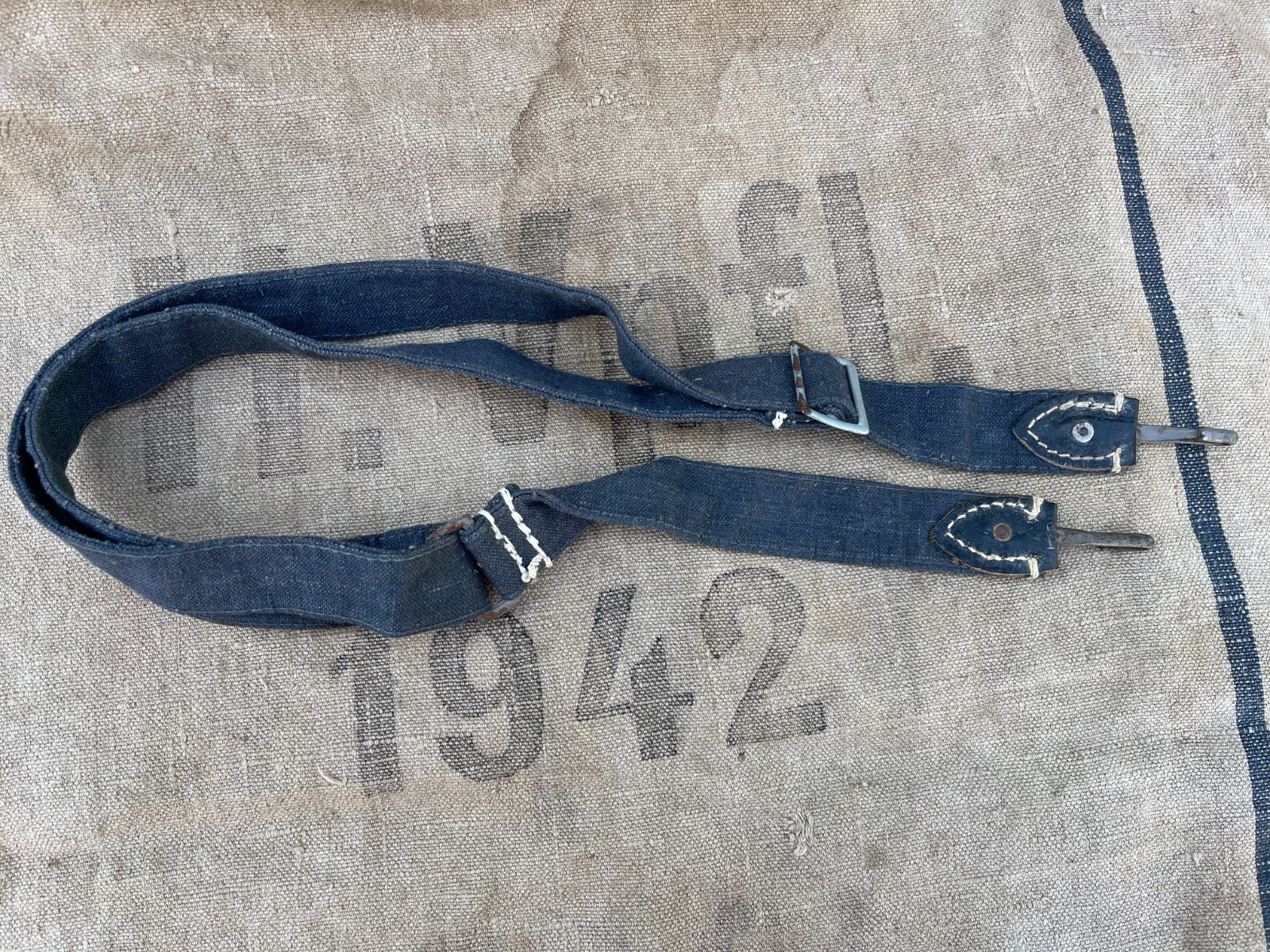 WW2 WWII Original German Bread bag M31 Strap