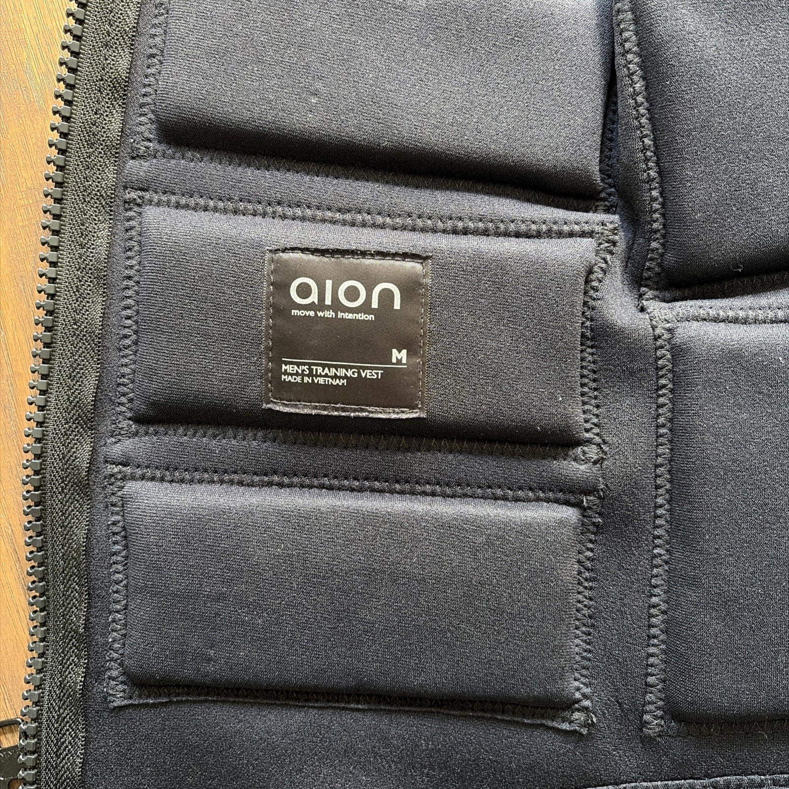 Aion Black Men’s Workout Vest 8 lbs Men’s Medium Weight Vest Running Walking