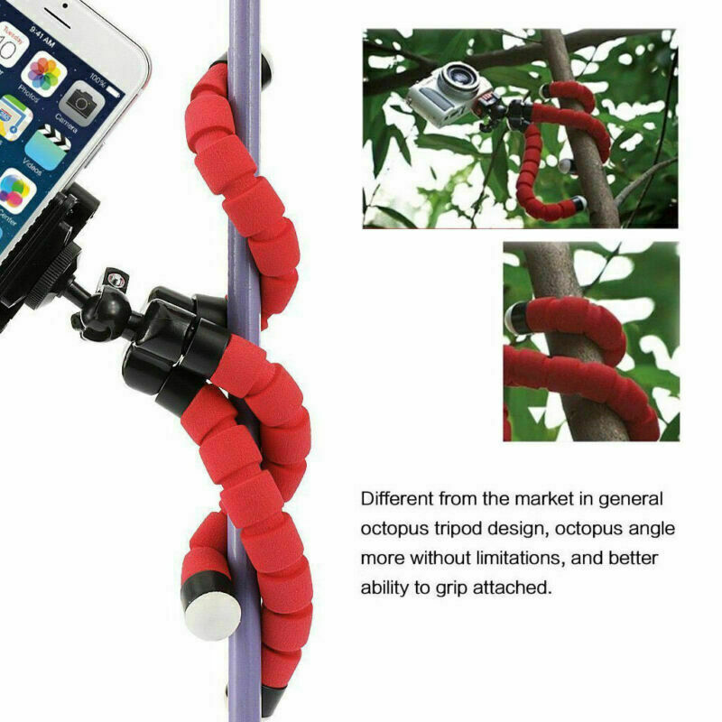 Adjustable Tripod Stand Flexible Octopus Phone Holder for iPhone Camera Bracket