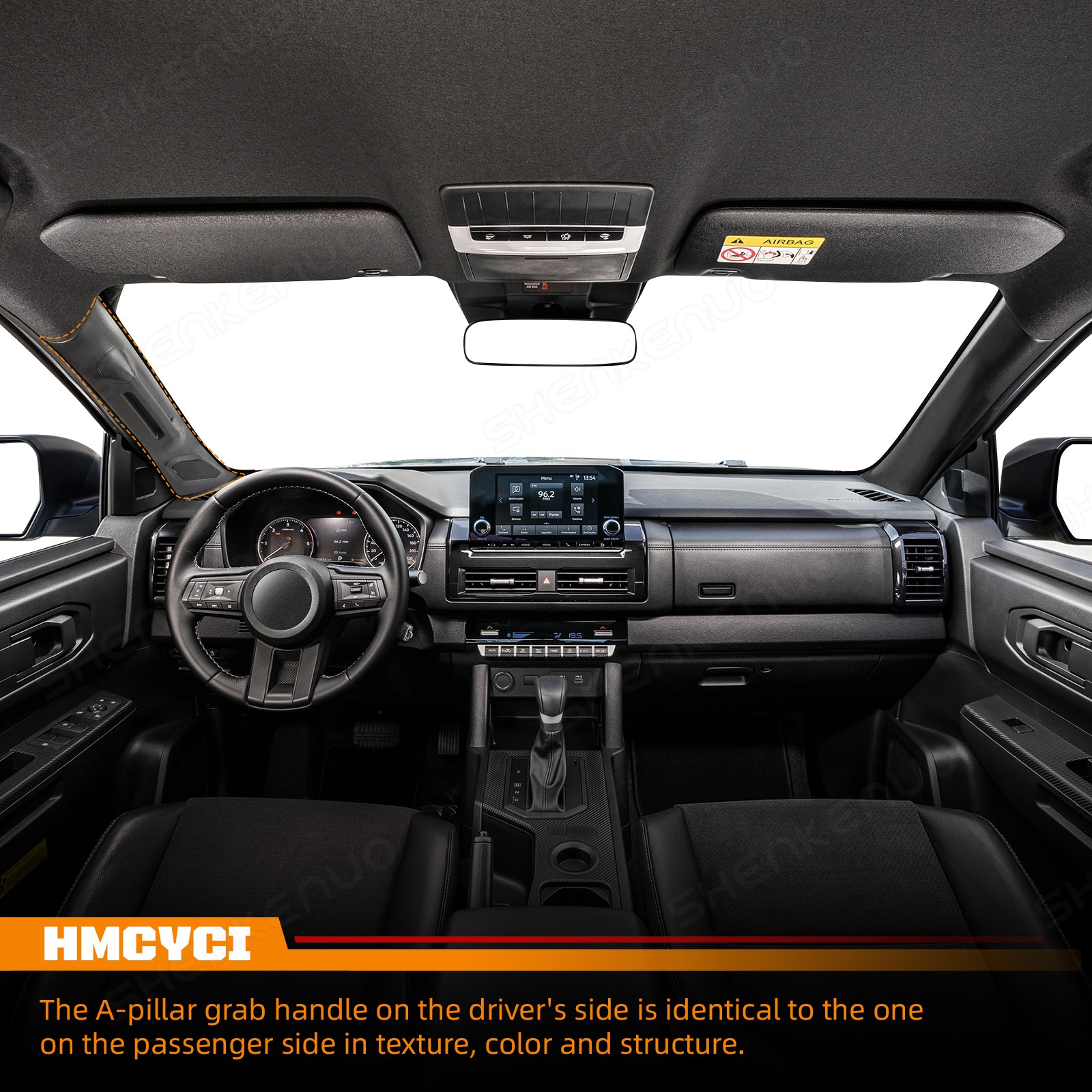 A-Pillar Grab Handle for Toyota Tacoma Gen 4th 2024-2025 2026 Driver Side