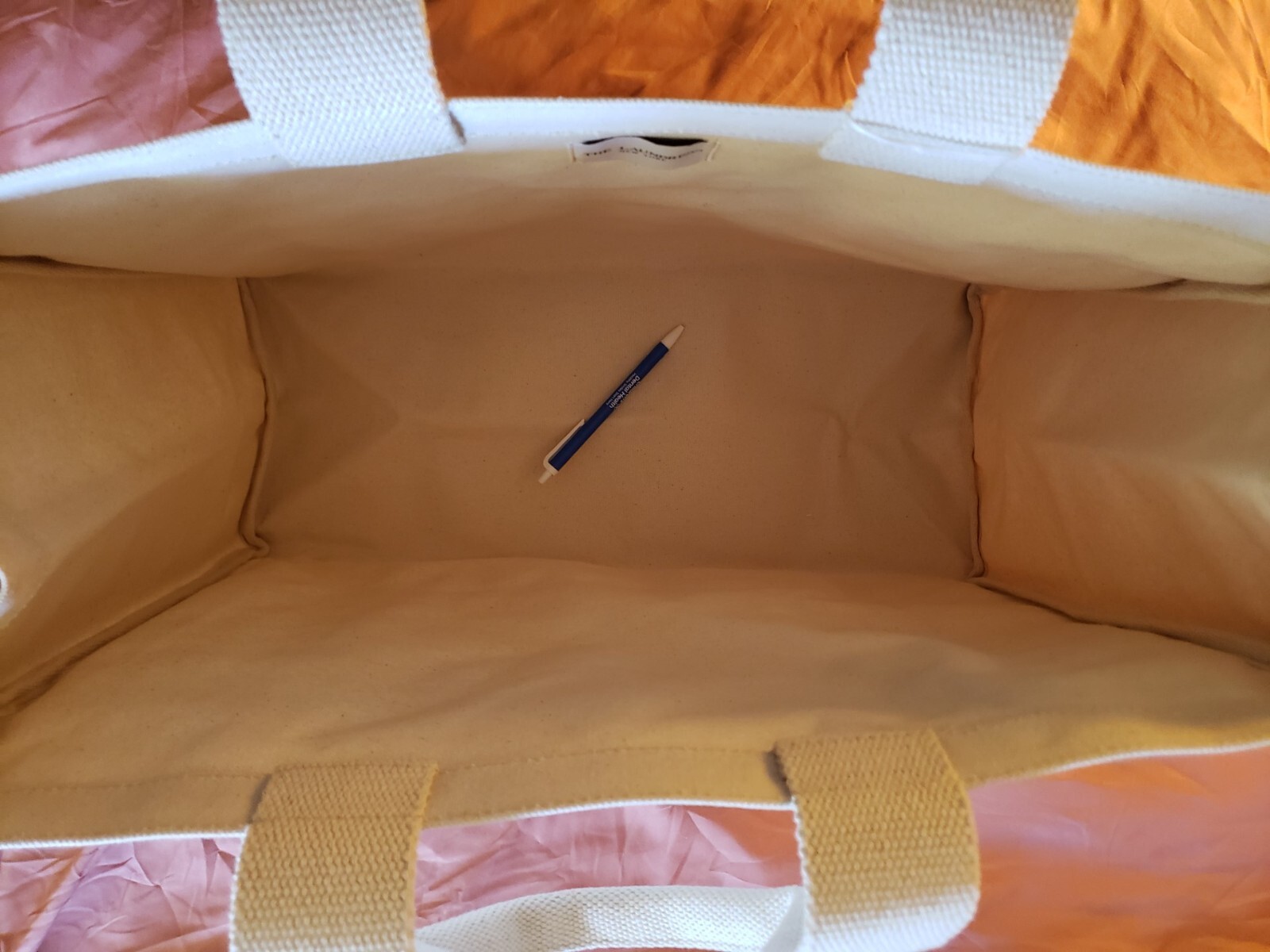 The Laundress - EVERYDAY TOTE BAG - 100% Cotton Canvas - 15" x 20" x 8" - NEW