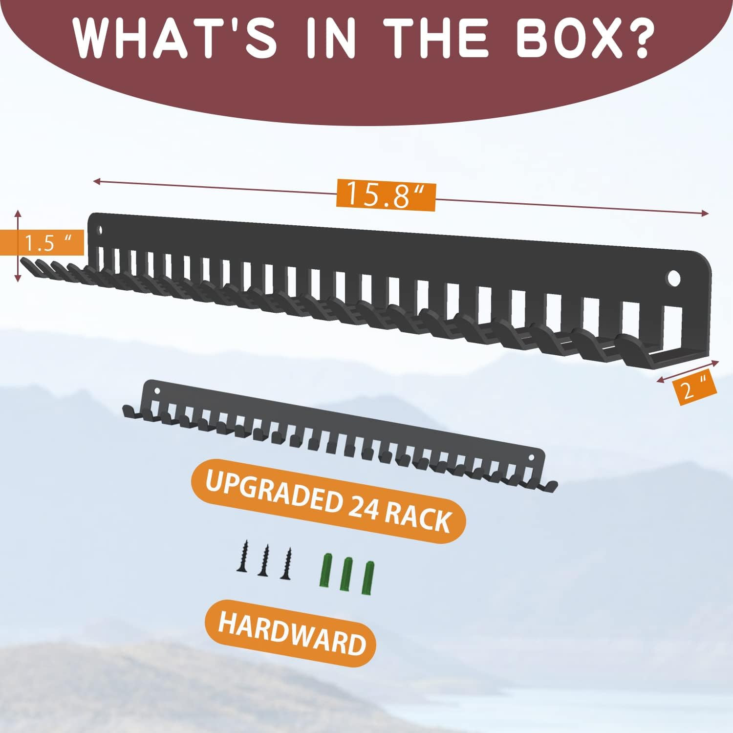 Medal Holder Display Hanger Rack Metal Frame Storage Collector Sport M