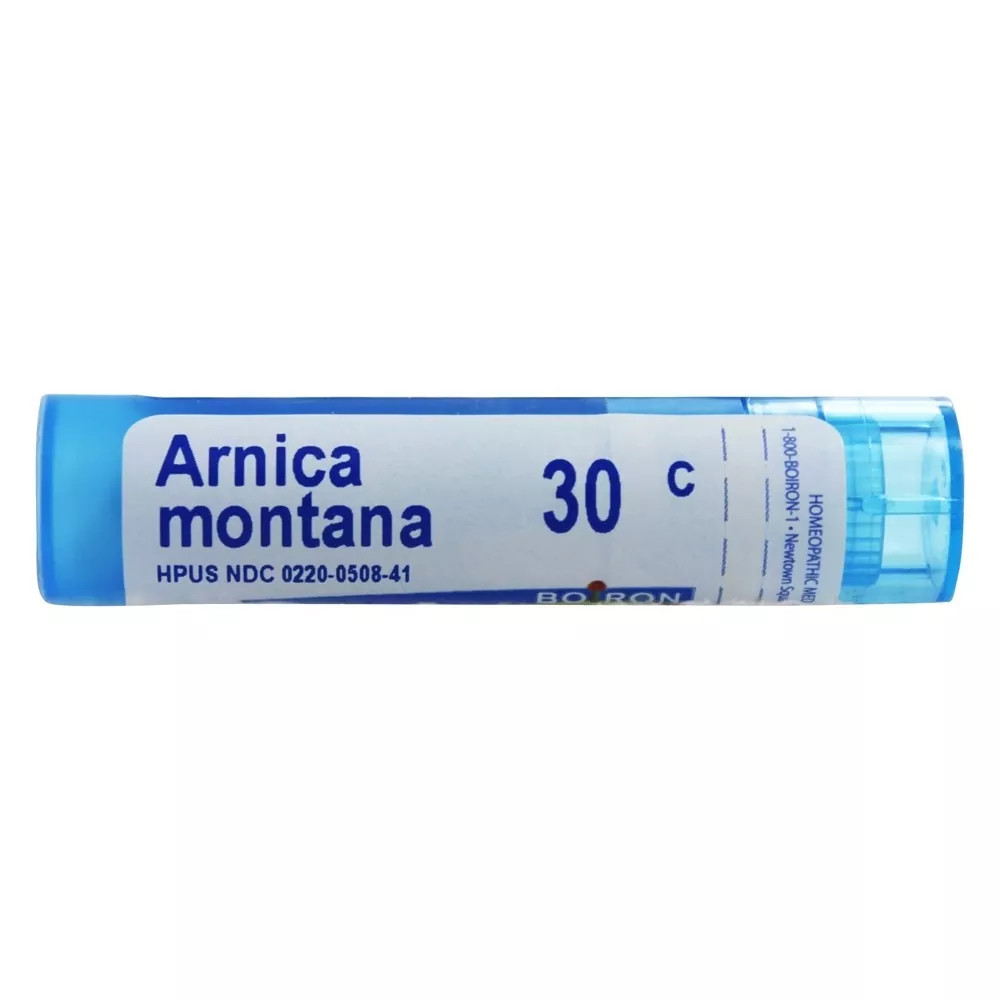 Boiron Arnica Montana 30C,4Pain/Stiffness/Swelling/Injuries/Bruises,80Pellets