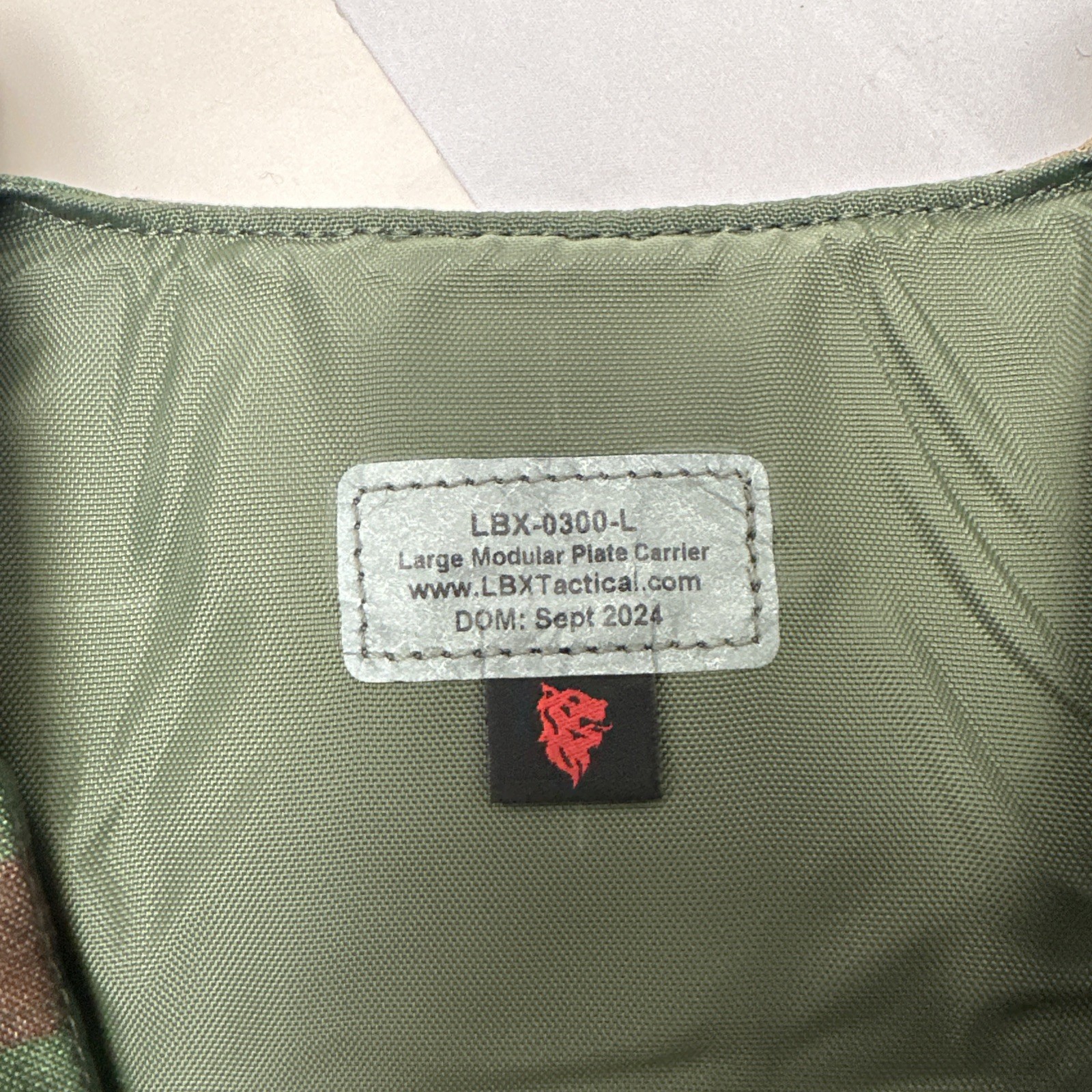 London Bridge LBX-0300-L Woodland M81 Large Modular Plate Carrier God’s Plaid