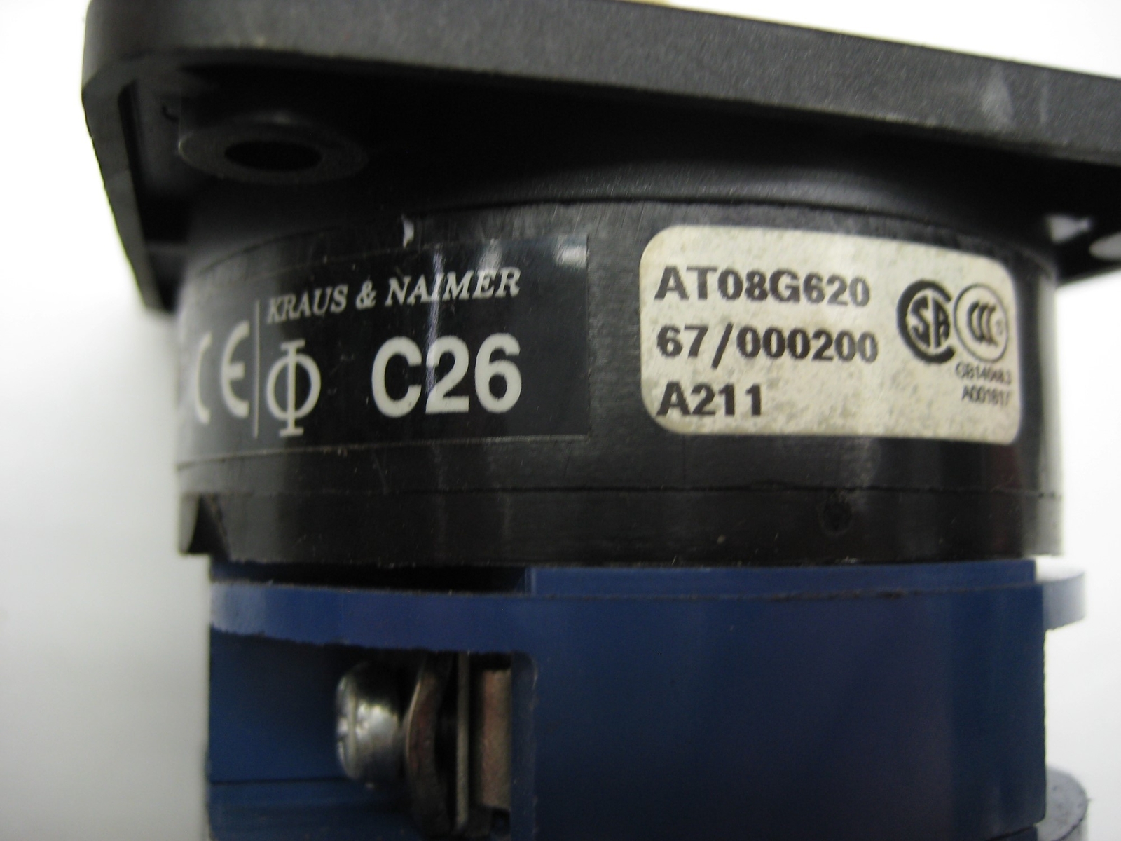 KRAUS & NAIMER C26 AT08G620 MOTOR UNMP