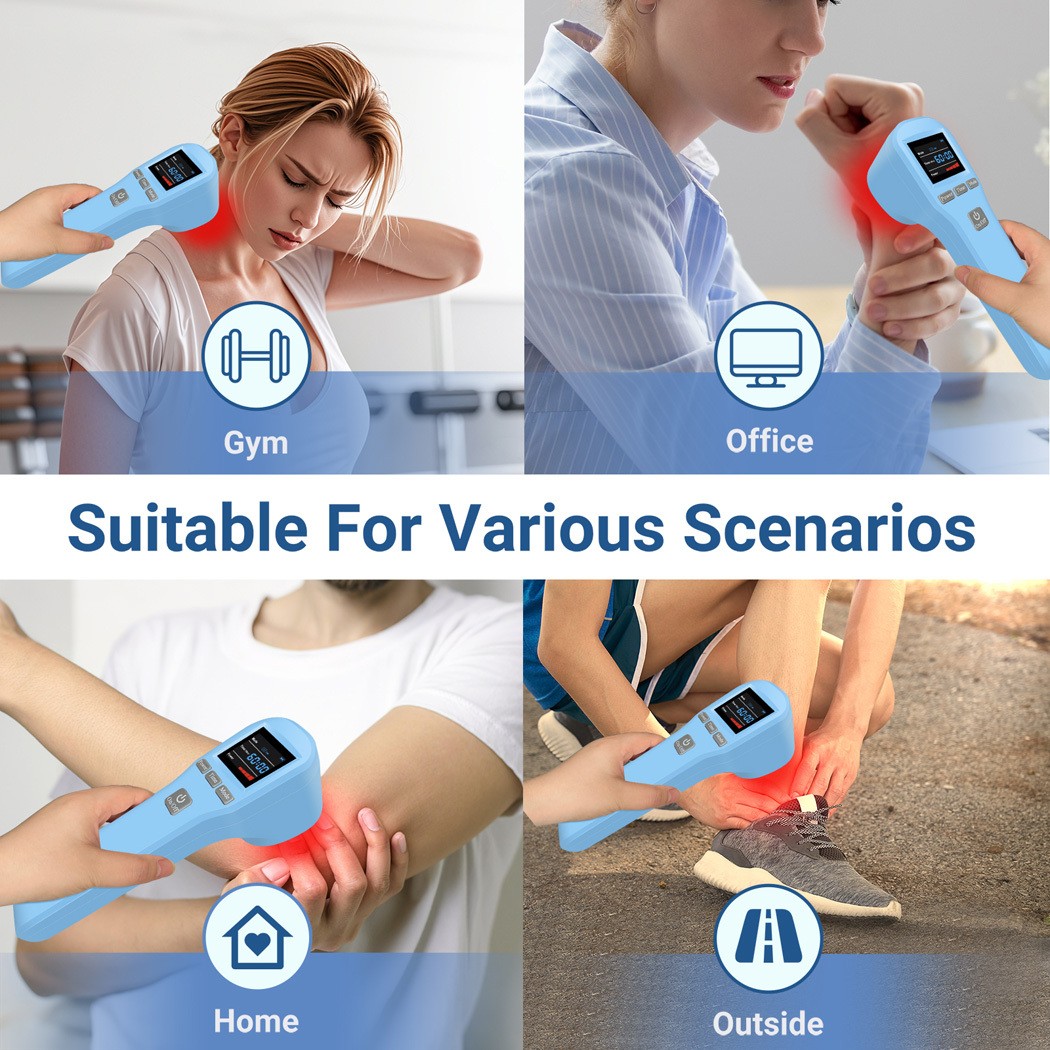 Red Light Therapy For Knees Pain And Muscle Recovery 880mW Soft Laser Healing