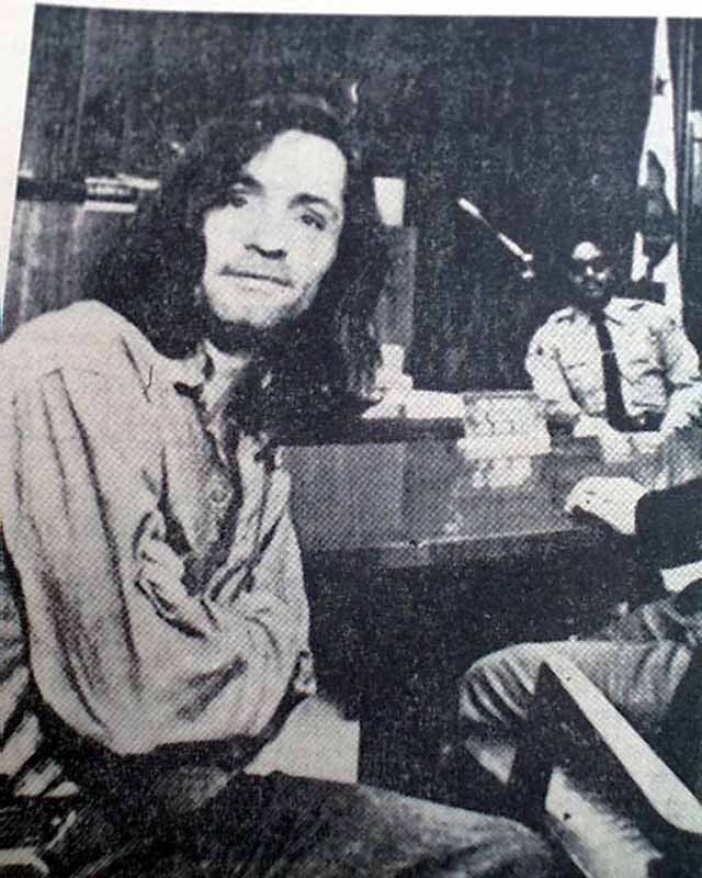 CHARLES MANSON & 3 Girls Helter Skelter Murder Trial Begins PHOTO 1970 Original